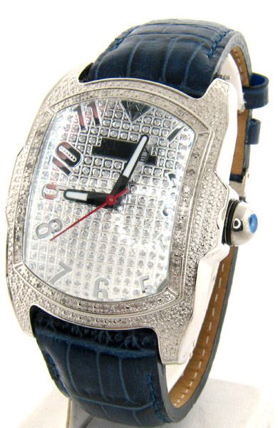 Mens Aqua Master Bubble Lupah Diamond watch .45ct #66-10W | AJWatches