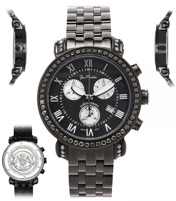 Joe Rodeo Watches: Mens Diamond Watch 3.50ct #JCL107 | AJWatches