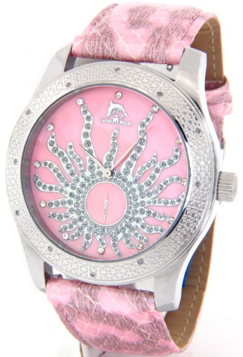 Techno Master Watches: Ladies Diamond Watch .15ct #TM-2127A | AJWatches